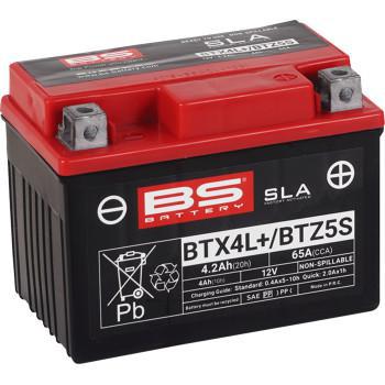 BS BATTERY SLA Factory- Activated AGM Maintenance-Free Battery - BTX4L/BTZ5S (YTX)   300669