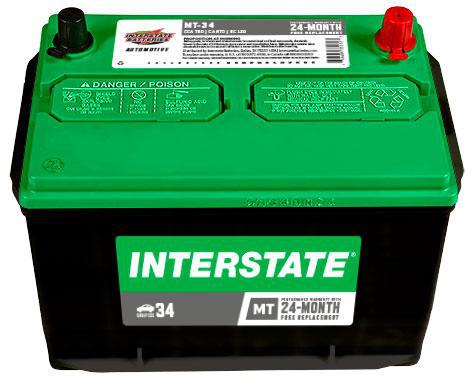 INTERSTATE BATTERY   MT-34