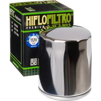 HIFLOFILTRO Premium Oil Filter - Chrome   HF171C