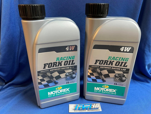 MOTOREX Racing Fork Oil -4wt-1Liter (2PCS TWIN PACK)  306404-2