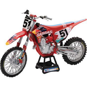 NEW RAY TOYS TLD Red Bull GasGas MC 450F Race Bike - Justin Barcia - 1:12 Scale - Red/Black/White   58303