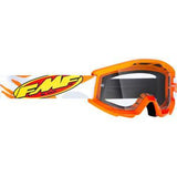 FMF VISION PowerCore Goggles - Assault - Gray - Clear  F-50400-101-09