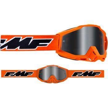 FMF VISION PowerBomb Goggles - Rocket - Orange - Silver Mirror  F-50200-252-05