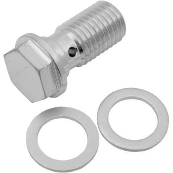 DRAG SPECIALTIES Universal Chrome Steel Banjo Bolt  M12 x 1.5 1742-0119