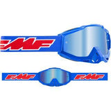 FMF VISION PowerBomb Goggles - Rocket - Blue - Blue Mirror  F-50200-250-02