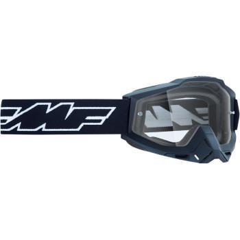 FMF VISION PowerBomb Goggles - Rocket - Black - Clear  F-50200-101-01