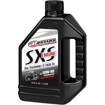 MAXIMA SXS Premium Mineral 4T Engine Oil - 10W-40 - 1 Liter 33.8 FL oz 30-04901