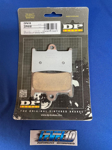 DP BRAKES Standard DP Sintered Brake Pads - YAMAHA DP418