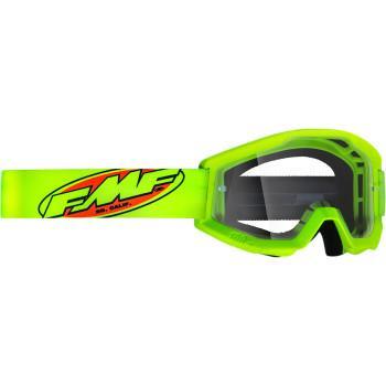 FMF VISION PowerCore Goggles - Core - Yellow - Clear   F-50400-101-04
