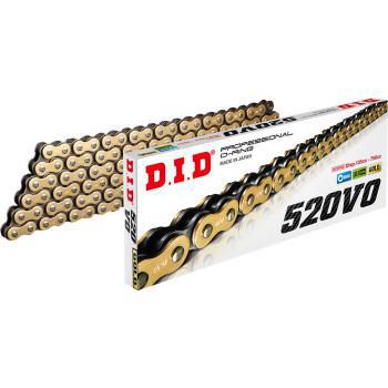 DID 520 VO Drive Chain - Gold & Black - 120 Link  520VOG120FB