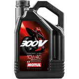 MOTUL 300V Factory Line Road Racing Synthetic 4T Engine Ester Oil - 10W-40