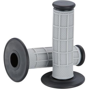 MOOSE RACING Grips - Qualifier - Half Waffle - Black  0630-1830