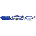 D'COR VISUALS  Graphics Kit for Tazer MX - Blue  10-80-100-BL
