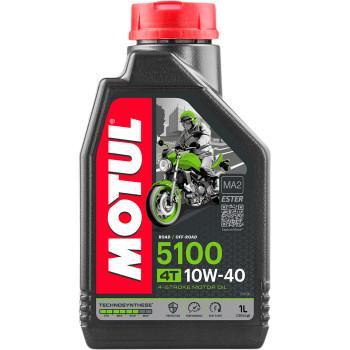 MOTUL 5100 4T Synthetic Blend Oil - 10W-40 - 1 L  104066