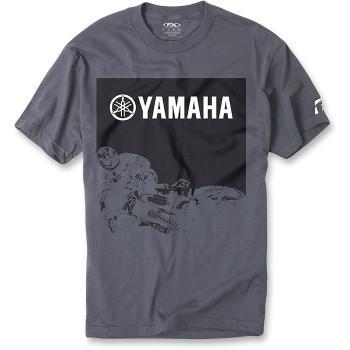 FACTORY EFFEX Yamaha Whip T-Shirt - Charcoal - Large  16-88272