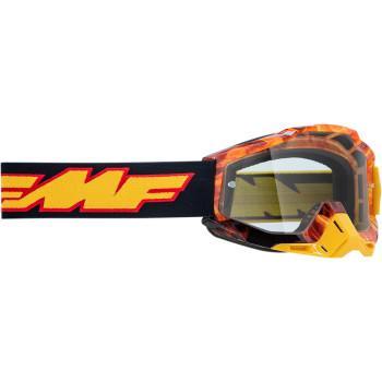 FMF VISION PowerBomb Goggles - Spark - Clear  F-50200-101-06