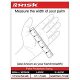 RISK RACING Palm Protectors Pair- Red