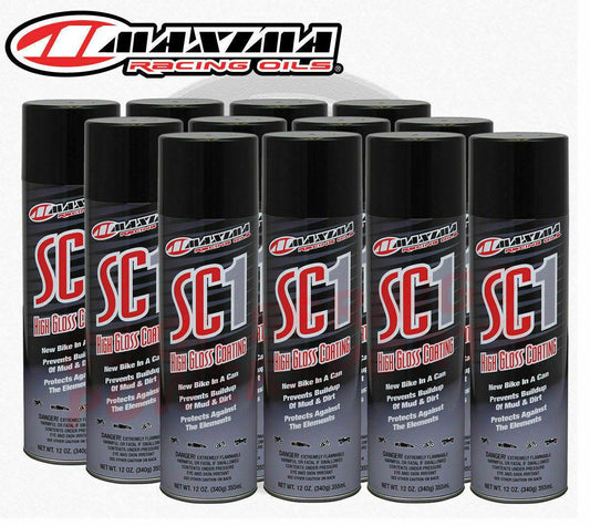 MAXIMA RACING SC1 Detailer - 17.2 Fl oz - 12 U.S. Net wt. - Aerosol 78920-N-12 (12 PACK/CANS)