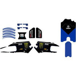 D'COR VISUALS  STACYC® Graphics Kit - Star Yamaha Racing - Blue  10-80-200