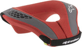 ALPINESTARS YOUTH SEQUENCE NECK SUPPORT BLACK/RED  6741018-13