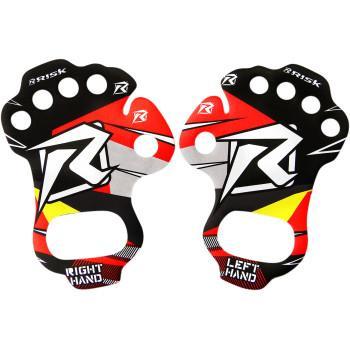 RISK RACING Palm Protectors Pair- Red
