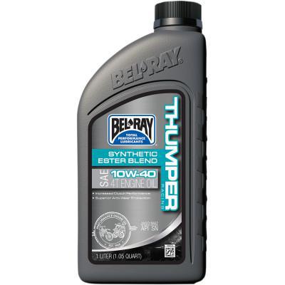 BEL-RAY  Thumper Synthetic Blend 4T Oil - 10W-40