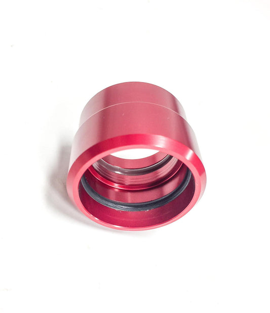 BETA 2-STROKE EXHAUST COLLAR ANODIZED RED 2015-2020  AB-21410