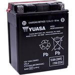 YUASA High Performance AGM Maintenance-Free Battery YTX14AH-BS .66 L