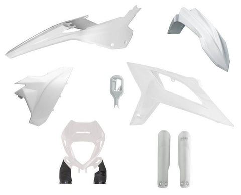 R-Tech Beta Enduro Plastic Kit, White, 2020+  AB-24100-W