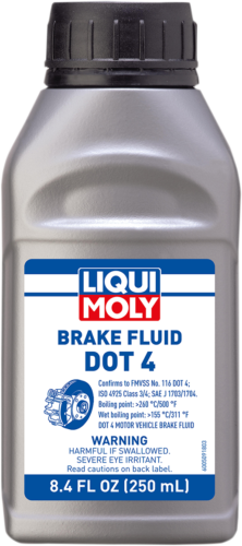 LIQUI MOLY DOT 4 Brake Fluid - 250ml 8.4 fl oz   20152