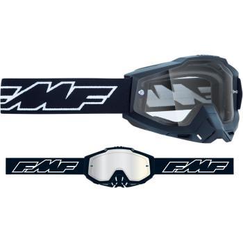 FMF VISION PowerBomb Enduro Goggles - Rocket - Black - Clear  F-50202-501-01