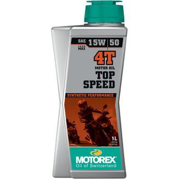 MOTOREX Top Speed Synthetic 4T Engine Oil 15W-50