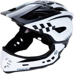 STRIDER Full Face Helmet and Open Face - WHITE