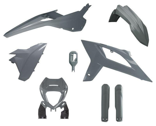 R-Tech Beta Enduro Plastic Kit, Grey, 2020+  AB-24100-G