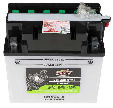 INTERSTATE POWERSPORT CYCLE-TRON BATTERY IB16CL-B